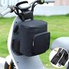 Borsa impermeabile per riporre il casco anteriore del veicolo elettrico, colore: nero