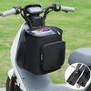 Borsa impermeabile per casco anteriore di veicoli elettrici, colore: nero con pellicola