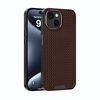 Per iPhone 13 ABEL Ruyi Pattern 6D Micro Relief MagSafe Custodia in pelle per telefono (marrone)