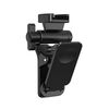 LED Selfie Fill Light Morsetto per cellulare Tasca per cellulare Luce di riempimento Clip per avvio a freddo Supporto fisso esterno per laptop e tablet (nero)