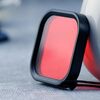 Filtro per lenti colorate per immersioni con custodia quadrata per GoPro HERO8 Black (rosso)