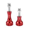 PULUZ Set di viti con dado e bullone in alluminio CNC con manopola in alluminio per GoPro Hero12 Black / Hero11 /10 /9 /8 /7 /6 /5, Insta360 Ace / Ace Pro, DJI Osmo Action 4 e altre action camera (Rosso)