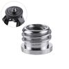 Pulluz 1/4 pollici Filo femminile a 3/8 pollici Adattatore per filettatura maschio
