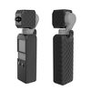 PULUZ Set 2 in 1 Cover in silicone con texture diamante per DJI OSMO Pocket (nero)