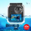 Custodia subacquea subacquea PULUZ 45m per GoPro MAX, con fibbia di montaggio di base e vite