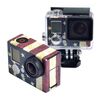 Autoadesivo della cassa del modello della bandiera statunitense retrò per Gopro Hero3 + / 3