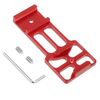 Montaggio laterale della guida da 20 mm per GOPRO HERO9 Nero / Hero8 Nero / 7/6/5 / 5 Sessione / 4 Sessione / 4/3 + / 3/2/1, Dji Osmo Azione, Xiaoyi e altre fotocamere d'azione, Colpo di caccia (rosso)