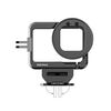 Per GoPro HERO12 Black /11 Black /10 Black /9 Black HEPAIL C-G12 Gabbia per conigli in metallo con doppio connettore Cold Shoe