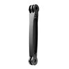 Estensione del braccio di estensione in alluminio per GoPro, Insta360, DJI e altre action camera, lunghezza: 10,8 cm