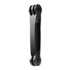 Estensione del braccio di estensione in alluminio per GoPro, Insta360, DJI e altre action camera, lunghezza: 8,8 cm
