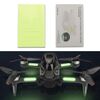 Adesivo luminoso da RCSTQ 2 PCS Sticker per il volo notturno per DJI FPV Drone