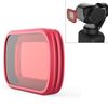 PGYTECH P-18C-016 Filtro per snorkeling rosso chiaro Filtro per lenti colorate per immersioni professionali per DJI Osmo Pocket