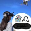 Occhiali video di volo graffiti a colore cinturino fisso per la fascia fissa per dji fpv goggles v2 cinturino + linea di alimentazione + pad