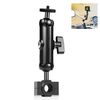 PULUZ Supporto per moto Specchietto retrovisore Supporto fisso per GoPro e altre action cam (nero)