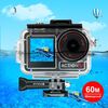 Per DJI Osmo Action 3 PULUZ 60 m Custodia subacquea impermeabile Custodia subacquea con scarpa fredda e fibbia Montaggio di base e vite