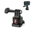Adattatore per base magnetica a sgancio rapido per action cam PULUZ (nero)