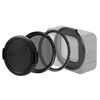 Per GoPro HERO12 Nero/11 Nero/11 Nero Mini/10 Nero/9 Nero PULUZ 52mm UV ND2-400 Filtro con Anello Adattatore (Nero)