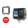Per GoPro Hero11 Black / HERO10 Black / HERO9 Black Custodia impermeabile TELESIN Full Scene Custodia subacquea antiappannamento