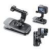 TELESIN Supporto per morsetto con clip per zaino con rotazione a 360 gradi per action camera