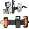 Per DJI OSMO Pocket 3 Sunnylife ZJ756 Supporto per morsetto doppio telefono espanso (nero)