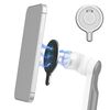 PULUZ per Insta360 FLow Gimbal Adattatore magnetico MagSafe Supporto per telefono (argento)