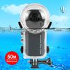 Per Insta360 X3 PULUZ Custodia subacquea invisibile Custodia sigillata impermeabile da 50 m (Trasparente)