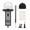Per DJI Osmo Pocket 3 BRDRC Custodia impermeabile da 40 m di profondità Custodia subacquea (maniglia nera)