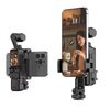 Per DJI Osmo Pocket 3 Supporto per telefono Staffa di espansione con 3 porte Cold Shoe (nero)