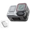 Custodia protettiva in TPU morbido per Insta360 Ace / Ace Pro / Pro 2 con copriobiettivo (trasparente)