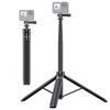 PULUZ 1.4m Action Camera Selfie Stick Treppiede Vlog Supporto per streaming live (nero)