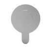 Per DJI OM 4 / OM 4 SE / OM 5 / OM 6 Staffa cardanica Magsafe Supporto magnetico in lega di alluminio (Argento)