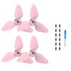 Per DJI Neo BRDRC 2 paia di accessori per la protezione delle ali dell'elica del drone (rosa)