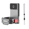 Per DJI OSMO Pocket 3 BRDRC PO3005 Supporto per clip posteriore di espansione con base magnetica multifunzionale Adattatore per lunetta Accessorio (ossidato)