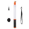 TELESIN Selfie Stick impermeabile per GoPro HERO Series / DJI Osmo Action Series e altre fotocamere sportive (trasparente)