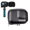 TELESIN Sports Camera Mini EVA Borsa protettiva per GoPro HERO12 Nero /11 Nero /10 Nero /9 Nero (Nero)