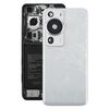 Per Huawei P60 Pro Cover posteriore batteria con copriobiettivo fotocamera (bianco)