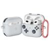 Custodia in silicone per auricolari wireless stile console di gioco AirPods 3 (grigio roccia)