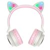 hoco W27 Auricolare Bluetooth con orecchie di gatto da montare sulla testa (grigio)