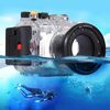 Custodia impermeabile per fotocamera subacquea PULUZ da 40 m per Sony RX100 III (trasparente)