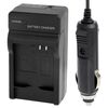 Caricabatteria da auto per fotocamera digitale per Panasonic BCH7 (nero)