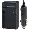 Caricabatteria da auto per fotocamera digitale per Canon LP-E8 (nero)