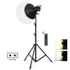 PULUZ 220V 120W Studio Video Light + 2.8m Light Holder + 65cm Foldable Lantern Softbox Photography Kit(EU Plug)