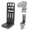 BEXIN L130A Staffa per piastra a sgancio rapido a scatto verticale L Supporto per base con fori per viti da 1/4 di pollice
