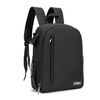 Zaino della fotografia per fotocamera digitale della spalla di Caden Borsa per fotografia di nylon all'aperto (borsa nera piccola)