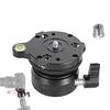 Bexin Dy-60n 3/8 pollici DUM DOME DOME TREPOD PROFESSIONALE LIQUIDING Panorama a 360 gradi Base di Panorama con livello bolla e adattatore a vite da 3/8 pollici
