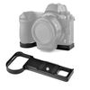 YELANGU CL7 Base per scheda di espansione della fotocamera Piastra a L per Nikon Z6 / Z7 (nero)