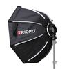 TRIOPO KX90 90cm Dome Speedlite Flash Octagono Parabolico Softbox Softbox Diffusore (nero)