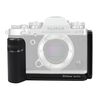 Supporto di base per staffa a piastra a sgancio rapido verticale per Fujifilm XT3 X-T3 (nero)