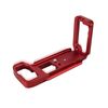BEXIN A73 Fotocamera con piastra a L Clapper verticale per fotocamera A7M3 A7III A7RIII (rossa)