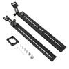 BEXIN VR-380 380mm Lunghezza in lega di alluminio Piatto di rilascio rapido esteso per Manfrotto / Sachtler (nero)